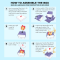 Miniatyrbillede 5 af 6: Butterfly Exploding Gift Box (Tillykke med fødselsdagen), Surprise Flying Butterfly Box Prank A