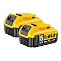 Miniatyrbild 3 av 4: 18V XR oscillerande såg + 2 x 5 Ah batterier + Laddare + Box + Tillbehör - DEWALT - DCS356P2-QW
