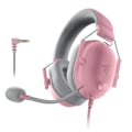 Miniatyrbild 1 av 3: Headset med Mikrofon - Razer - BlackShark V2 X - Färg Rosa - Bullerdämpning - Trådad