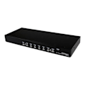 Miniatyrbild 1 av 4: KVM-switch - STARTECH - SV831DUSBGB - 8 PS/2 USB-portar monterade på 1U-rack - OSD - Svart