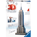 Miniatyrbild 1 av 5: 3D-pussel - RAVENSBURGER - Empire State Building - 216 bitar - Flerfärgad Flerfärgad