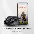 Miniatyrbild 3 av 4: Sena Cykelhjälm - R1-OB00L01 - R1 Connected Cykelhjälm (Matt Svart, L) Matte svart jag