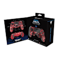 Miniatyrbild 4 av 4: Gamepad - DragonShock - MIZAR BT - Camouflage Red - Bluetooth - Vibration Röd kamouflage