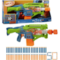Miniatyrbild 1 av 6: Nerf Elite 2.0 Double Punch Motorized Blaster, snabba fram- och återgående pipor, 50 Nerf Elite Dart, 2 10-Dart magasin, från 8 Flerfärgad
