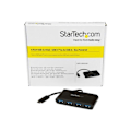 Miniatyrbild 1 av 4: USB-C-hub - STARTECH.COM - 4 portar - Bussmatad - USB 3.0 - Svart