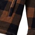 Miniatyrbild 4 av 6: Dickies PORTLAND - Kaki / Svart quiltad skjorta Kaki XXL