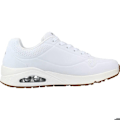 Miniatyrbild 4 av 6: Korg - SKECHERS - UNO - Memory foam sula - Durabuck - Vit Vit 45