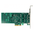 Miniatyrbild 2 av 4: DeLOCK 89945 nätverkskort - Internt - PCI-E - Ethernet - 1000 Mbit/s