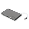 Miniatyrbild 1 av 3: Universal dockningsstation, grå dockningsstation, USB-C, HDMI, strömförsörjning
