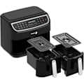 Miniatyrbild 3 av 4: FAGOR FG906 - Elektrisk luftfritös dubbeltank 4,5L - 1600W - 12 program - Timer 60min - 50 till 200°C - Smart Finish