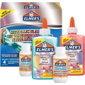 Miniatyrbild 2 av 4: ELMER'S Metallic Slime Making Kit, 2 flaskor metalliskt lim (147 ml), 2 flaskor magiskt lim (68 ml)