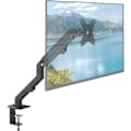 Miniatyrbild 1 av 6: ACROPAQ Stöd för PC-skärm 17" till 27" - Universell monitorarm med fjäder - 360° rotation - Bords tjocklek 10-80mm - Snabb montering - Svart