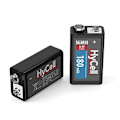 Miniatyrbild 2 av 4: 9V 150mAh uppladdningsbart NiMH-batteri