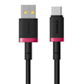 Miniatyrbild 3 av 6: USB till Type-C datakabel, 60 W, 2 m - Baseus Dura (P1037780802U01-03) - Svart