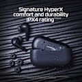Miniatyrbild 4 av 4: Öronproppar - HyperX - Cloud Mix Buds - True Wireless - Bluetooth 5.2 - Autonomi 33 timmar