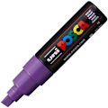 Miniatyrbild 1 av 6: POSCA Marker Large Beveled Tip Purple - Vattenbaserad färg för alla stöd Lila