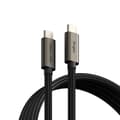 Data-kabel Typ-C till Typ-C, 240W, 1m - Ringke - Svart