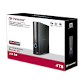 Miniatyrbild 3 av 3: TRANSCEND StoreJet 3,5" T3 HDD Extern hårddisk - Bärbar hårddisk - 4TB