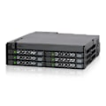 Miniatyrbild 1 av 4: ToughArmor MB606SPO-B Backplane Cage för 6 x 2,5" SSD/HDD SAS/SATA & ODD Ultra Slim för 5,25" External Bay