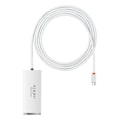 Miniatyrbild 5 av 6: Hub Typ-C till 4xUSB 3.0, Typ-C - Serien Baseus AirJoy (WKQX030502) - Vit