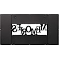 Miniatyrbild 3 av 4: ARPAN fotoram för 10 foton Svart 71 x 36 x 3 cm