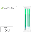 Miniatyrbild 1 av 4: Grön Q-CONNECT raderbar rollerball - set om 3 Grön