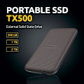 Miniatyrbild 2 av 3: INTENSIV SSD extern TX500 1 To