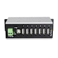 Miniatyrbild 3 av 3: STARTECH 7-portars industriell USB 2.0 Hub med 15kV ESD-skydd