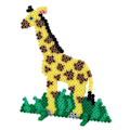 Miniatyrbild 3 av 3: Midi safari pärlset - HAMA - Stor modell - 5000 pärlor - 5 tallrikar - 16 stöd Flerfärgad