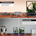 Miniatyrbild 2 av 4: USB-C Hub - CALDIGIT - Thunderbolt 4 Element - 4x Thunderbolt 4 - 4x USB 3.2 Gen2 - 60W