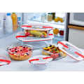 Miniatyrbild 2 av 4: Pyrex (R) - Cook - Värme - Set med 5 glasfat med lufttäta lock, mikrovågssäker - BPA-fri