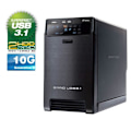 Miniatyrbild 1 av 4: Fantec QB-X2U31 Externt RAID-chassi för SATA I/II/III 3,5 och 2,5 med USB 3.1 Typ C till Typ
