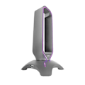 Miniatyrbild 2 av 3: Support för Spelhörlurar - Mars Gaming - MHHX - RGB Flöde - 2 USB 2.0-portar - Grafit
