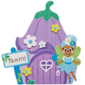 Miniatyrbild 3 av 4: Baker Ross - FC723 - Fairy Pattern Foam Dörrdekorationer - Set om 4, Hantverk för barn ()