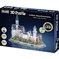 Miniatyrbild 2 av 3: Neuschwanstein LED Edition 3D Pussel - Ravensburger - Färgskiftande LED - 3D Pussel Färgskiftande LED