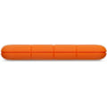 Miniatyrbild 2 av 4: LaCie Rugged SECURE STFR2000403 Bärbar hårddisk - Extern - 2 TB - USB 3.1 Typ C - 2 års garanti