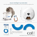 Miniatyrbild 6 av 6: Anslutbar kattmatdistributör - CATIT - PIXI SMART - 6 x 170ml - LCD-touchskärm - Med kylblock