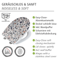 Miniatyrbild 4 av 4: Toalettsits - WENKO - Terrazzo - Flerfärgad - Termoplast - Oklippbar Flerfärgad