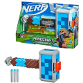 Miniatyrbild 2 av 5: Nerf Minecraft - HASBRO - Stormlander Dart Throwing Hammer - 3 Dart Kapacitet