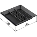 Miniatyrbild 2 av 4: Blanco 229338 Lock för 15L hink kompatibel med Select och Flexon II avfallssorteringssystem