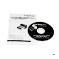 Miniatyrbild 2 av 3: USB WiFi-adapter - STARTECH.COM - USB150WN1X1W - 150 Mbps - 2.4 GHz - Vit سفید