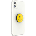 Miniatyrbild 2 av 4: Popsockets Be Happy emalj smartphonegrepp - gul - 39,74x7x24,25 mm