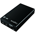 Miniatyrbild 1 av 4: Logilink USB 3.0 Raid 2-fack hårddiskhölje för (2 x 2,5) SATA Bygg Höjd-hårddiskar/SSD:er