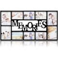 Miniatyrbild 1 av 4: ARPAN fotoram för 10 foton Svart 71 x 36 x 3 cm