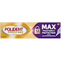 Miniatyrbild 1 av 2: Fixeringskräm - POLIDENT - Maximalt Kontrollerad - Tandproteser - Precisionstips - 40g Vit