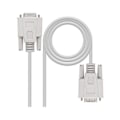 Miniatyrbild 1 av 4: Kabel NANOCABLE 10.14.0202 PUERTO SERIES DB9 RS232 1.8 M - - - NANOCABLE