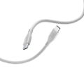 Miniatyrbild 1 av 5: Cellularline mjuk kabel - USB-C till USB-C-kabel 1,2 m (grå)