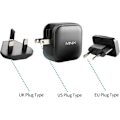 Miniatyrbild 4 av 4: MINIX Universell GaN Laddare med 3 portar Turbo 66W Snabbladdning 2 x USB-C Power Delivery 3.0, 1 x USB-A PD3.0