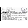 Miniatyrbild 3 av 3: Batteri Techtek 3000mAh Svart Li-Polymer