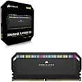 Miniatyrbild 3 av 3: Corsair Dominator Platinum DDR5 RGB 64 GB (2 x 32 GB) 6400 MHz CL32 - Dual Channel Kit 2 DDR5 RAM PC5-51200 - CMT64GX5M